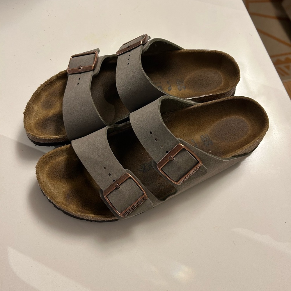 Birkenstock Arizona Sandals Stone